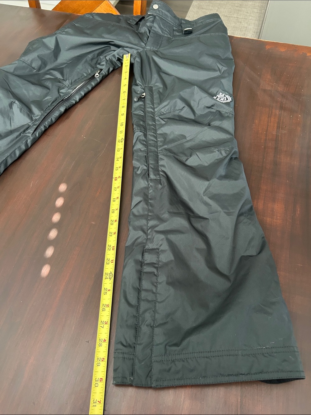 Betty Rides Black Insulated Ski Snowboard Pants Vented Women's Size S - Picture 16 of 16